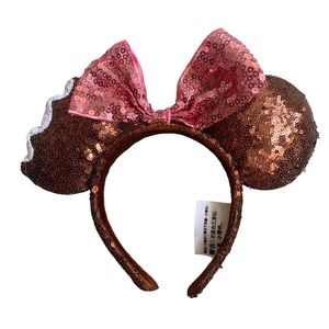Disney Parks Chocolate Mickey Mouse Ice Cream Bar
Bow Sequin Ears Headband